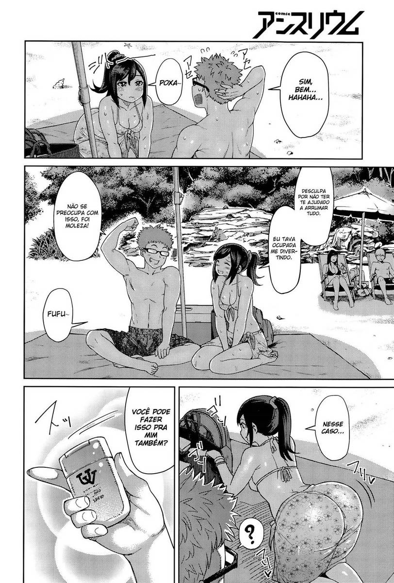 Hentai sexo na praia
