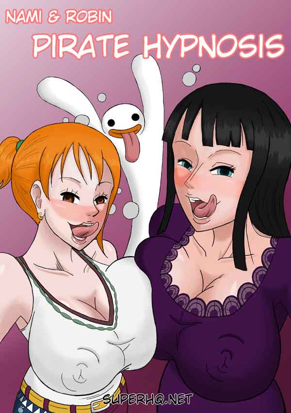 Nami e Robin hentai one piece