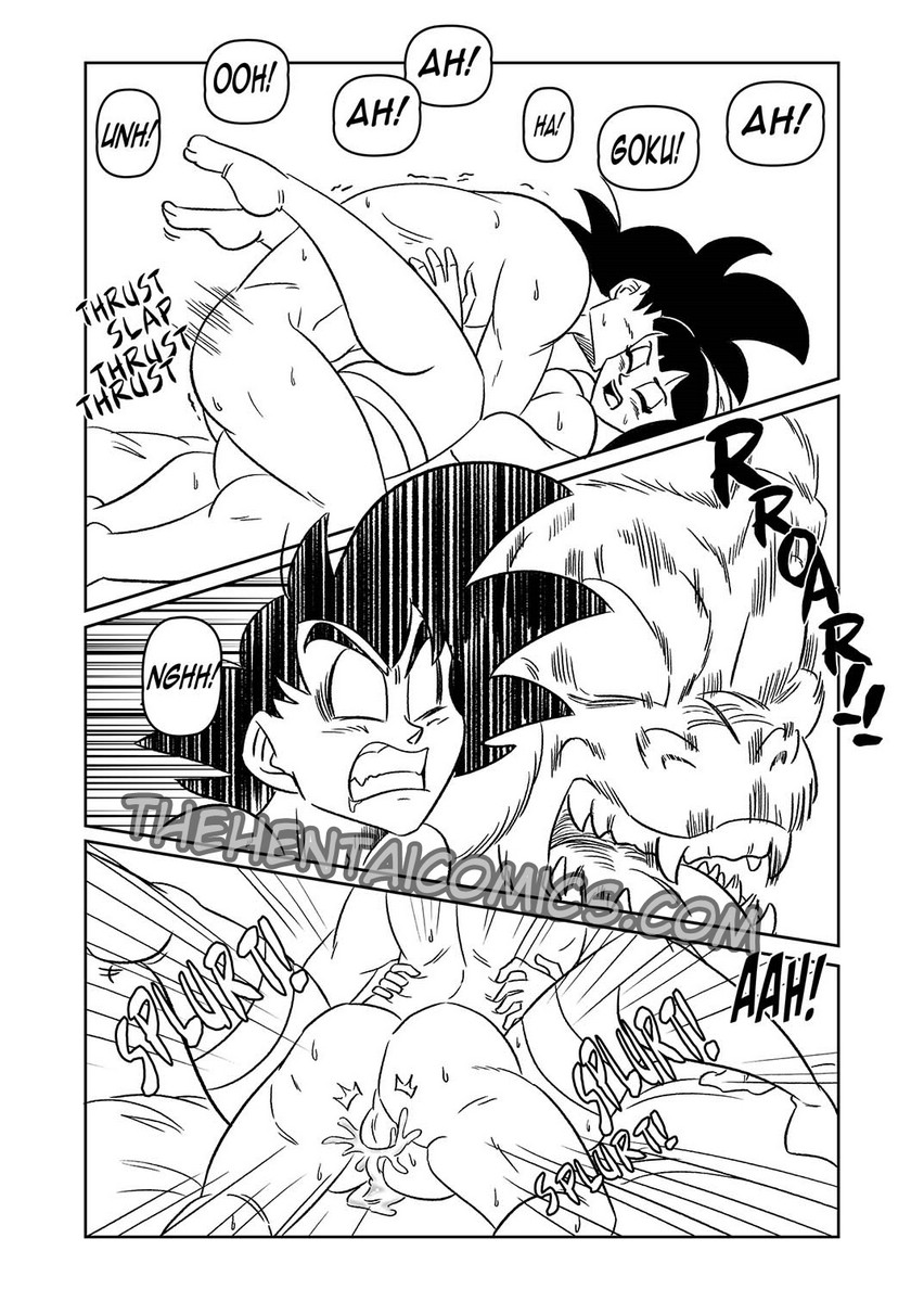 Goku e Chichi hentai dbz