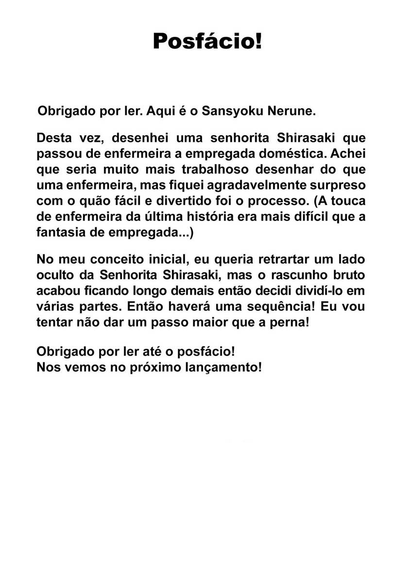 Servico de Empregada com a Senhorita Shirasaki