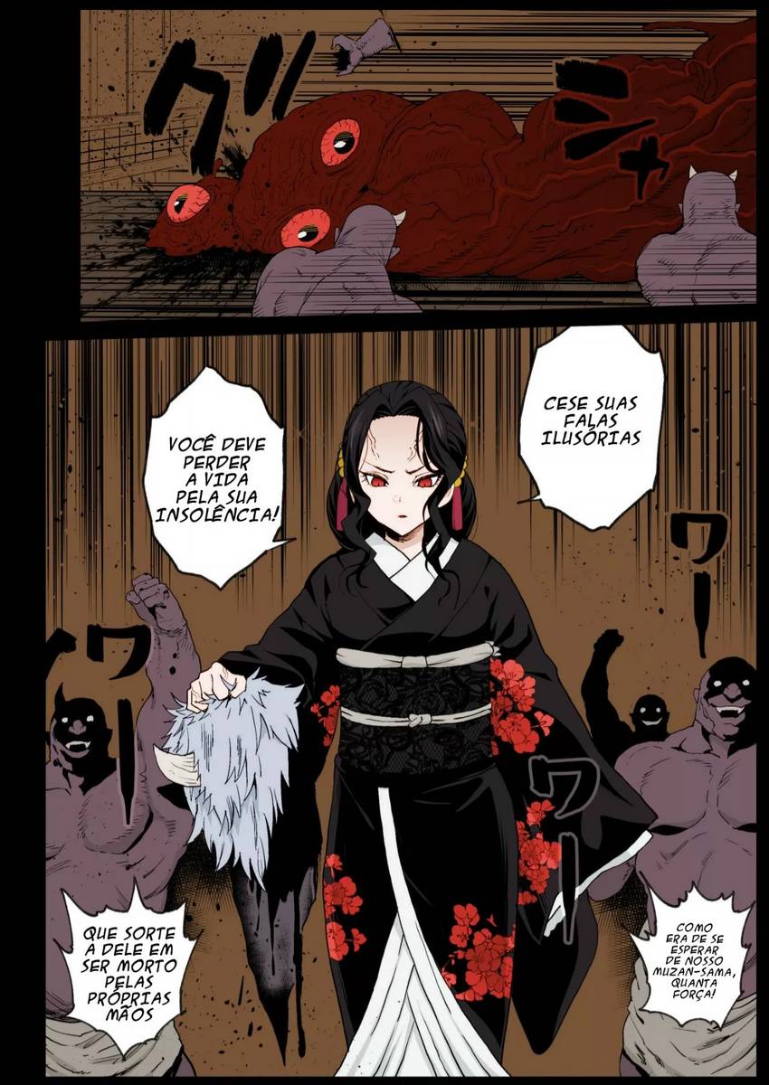 Demon Slayer Hentai - Fazendo Uma Bagunça Com Lady Muzan-sama