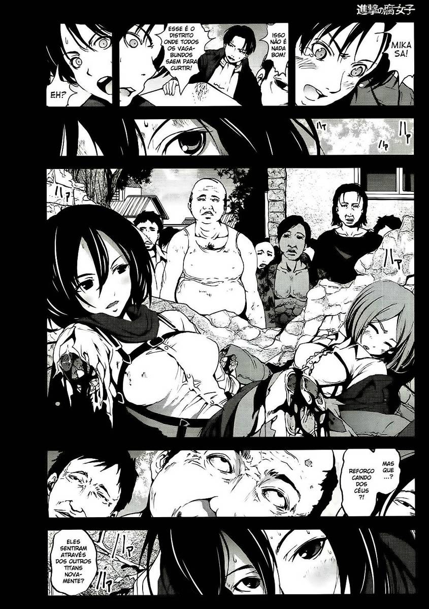 Attack On Titan Pornô - Ataque Som Fujoshi