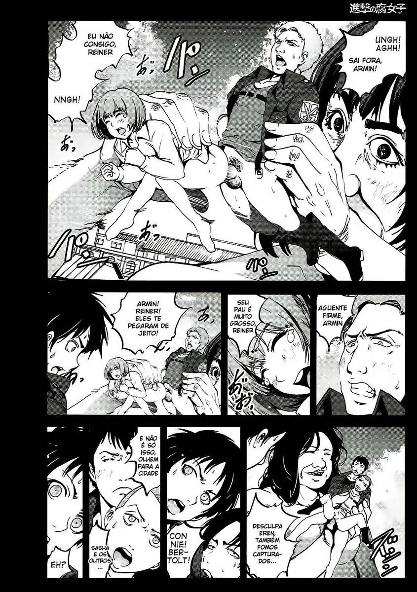 Attack On Titan Pornô - Ataque Som Fujoshi