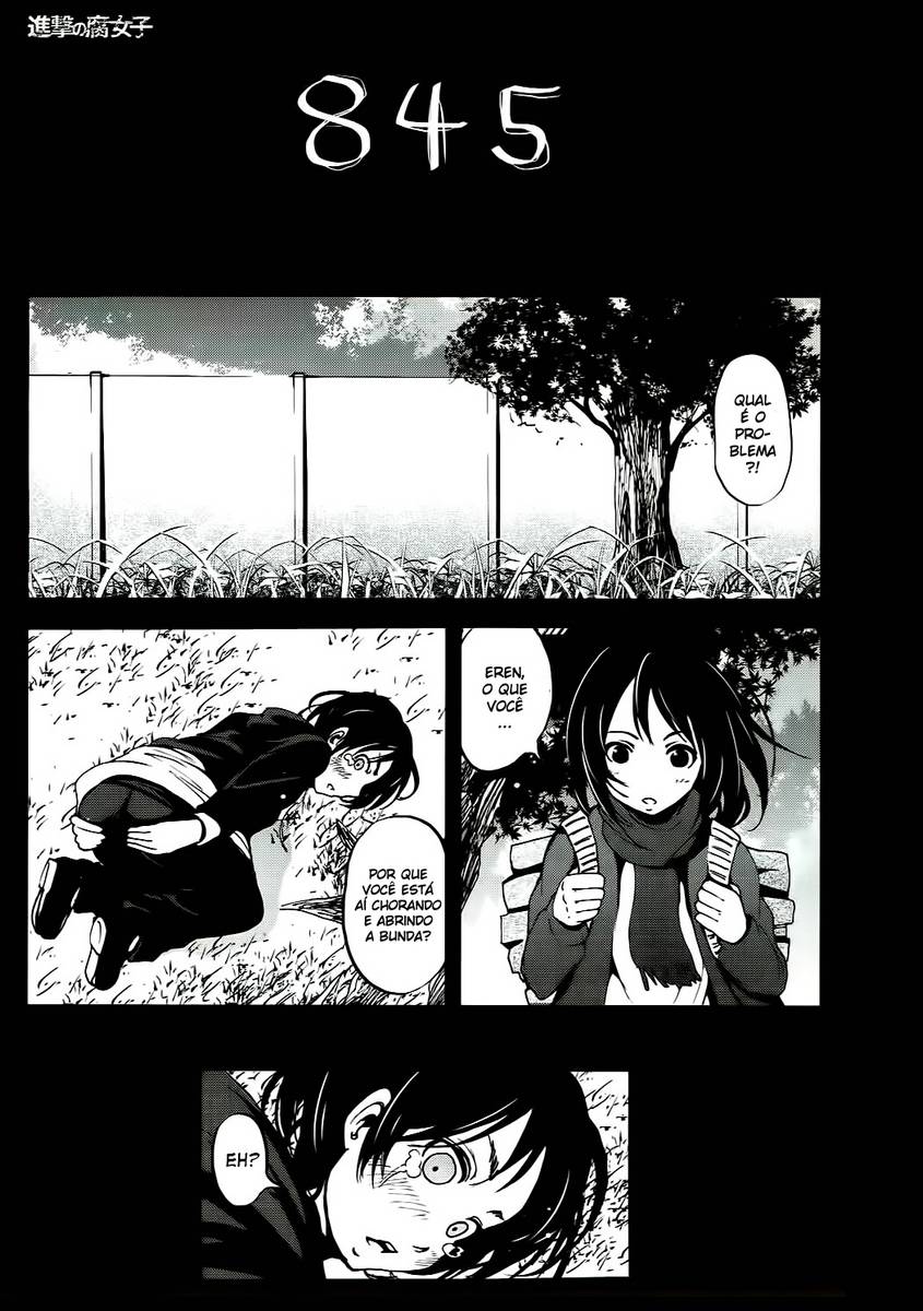 Attack On Titan Pornô - Ataque Som Fujoshi