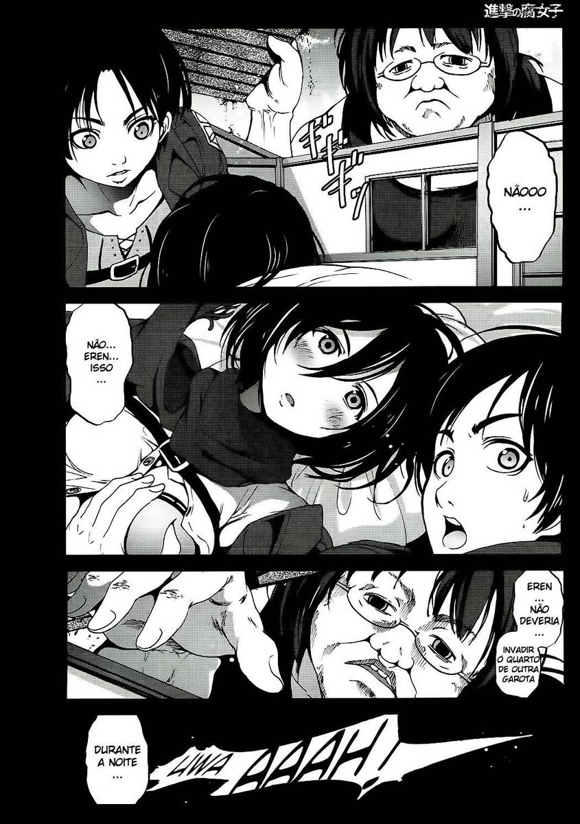 Attack On Titan Pornô - Ataque Som Fujoshi