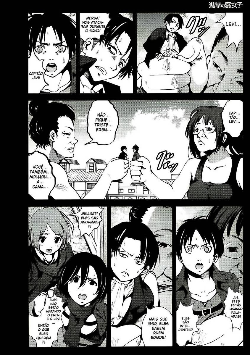 Attack On Titan Pornô - Ataque Som Fujoshi