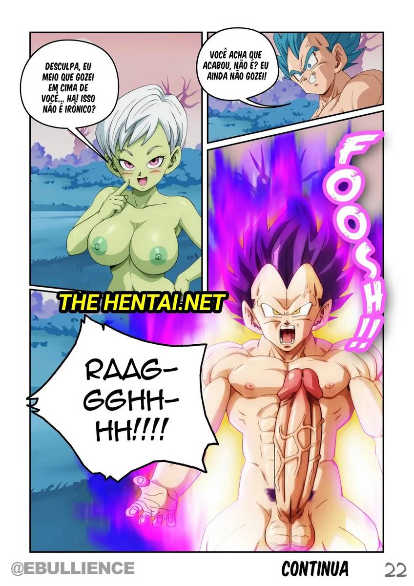 Dragon Ball Hentai - Cheelai e Vegeta