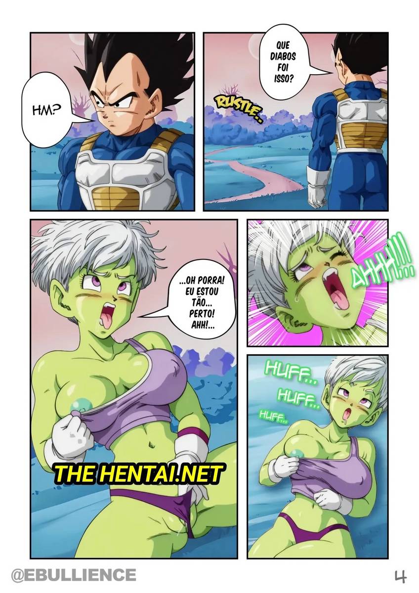 Dragon Ball Hentai - Cheelai e Vegeta