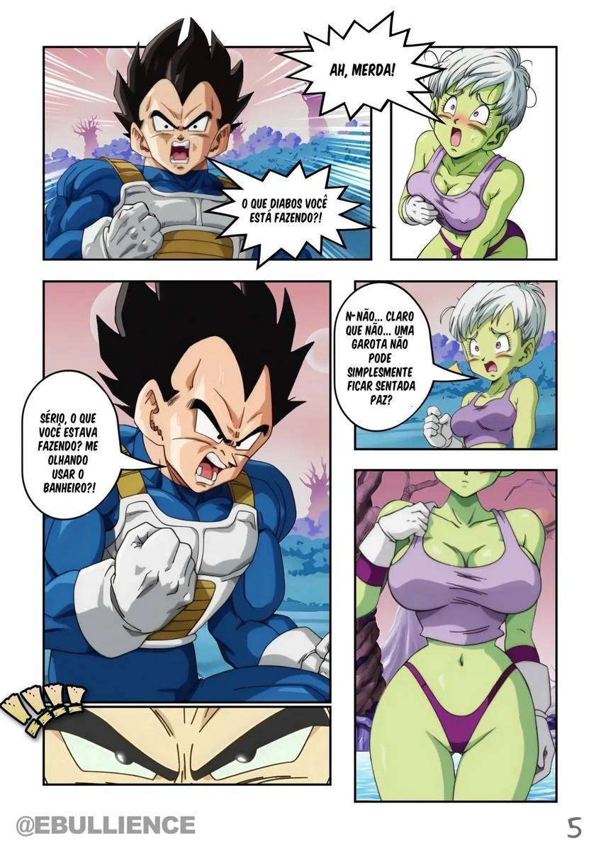 Dragon Ball Hentai - Cheelai e Vegeta