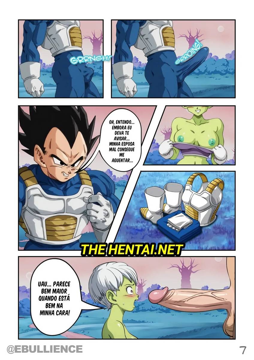 Dragon Ball Hentai - Cheelai e Vegeta
