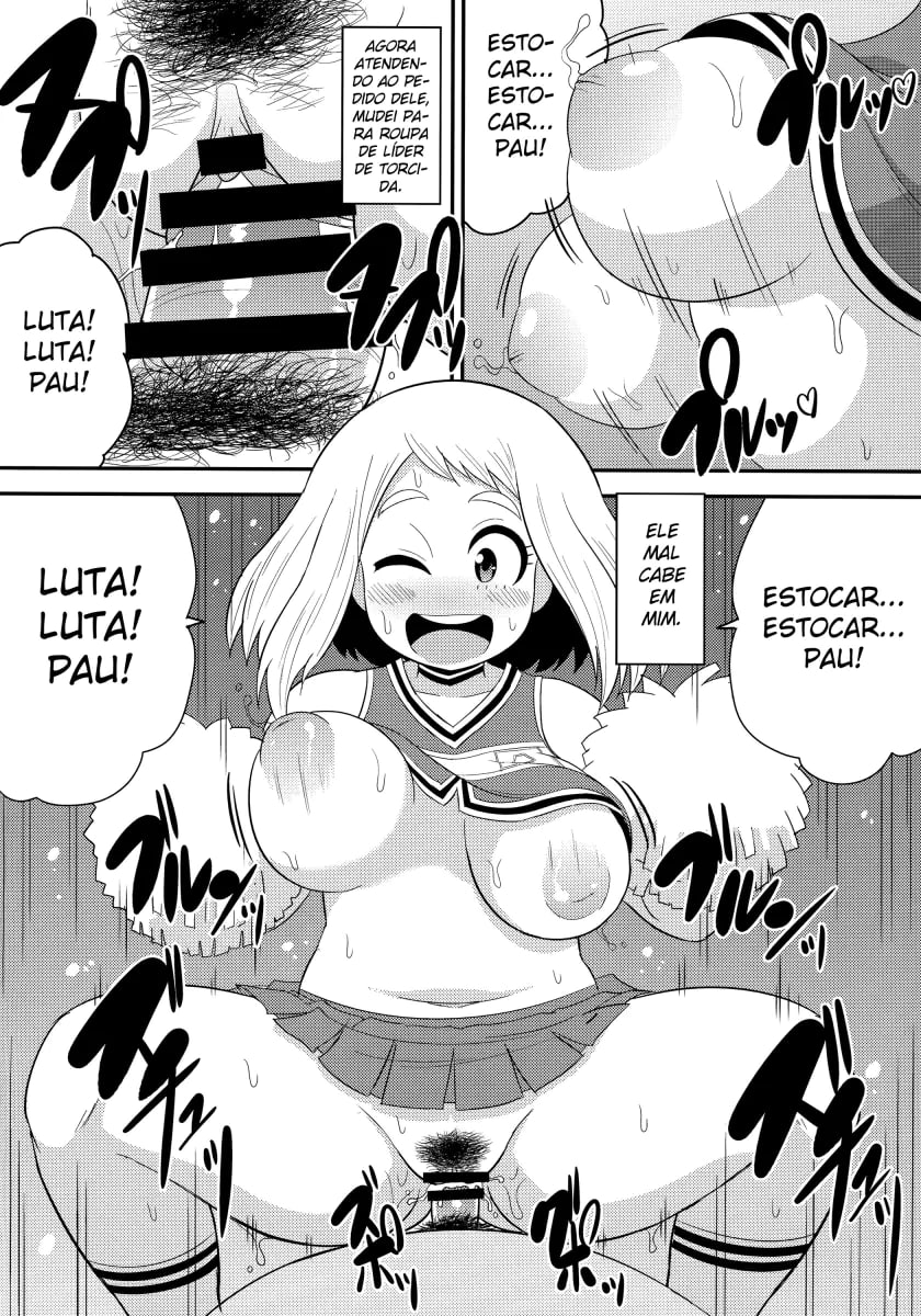Boku no Hero Hentai: Uraraka se prostituindo