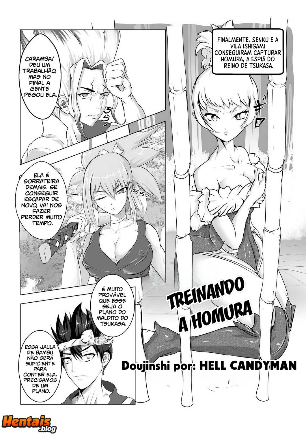 Dr. Stone Hentai: Treinamento Homura