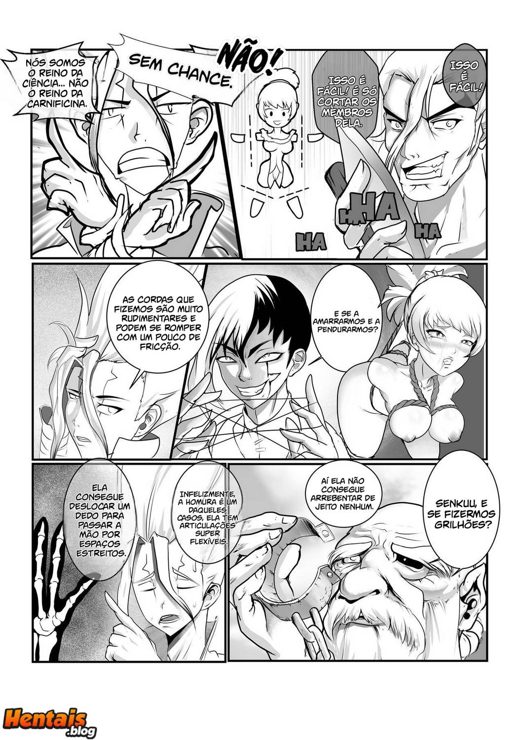 Dr. Stone Hentai: Treinamento Homura