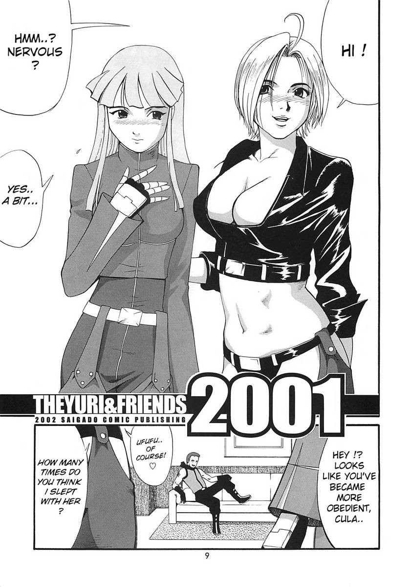 King of Fighters Hentai -  Angel x Kula Diamond Sex