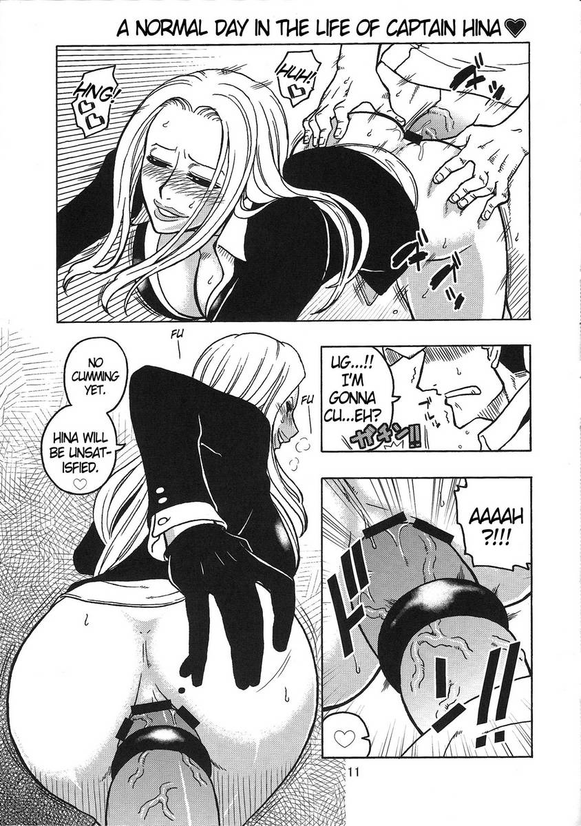 [One Piece - Hentai Doujin] Hina & Sadi-chan Fuck