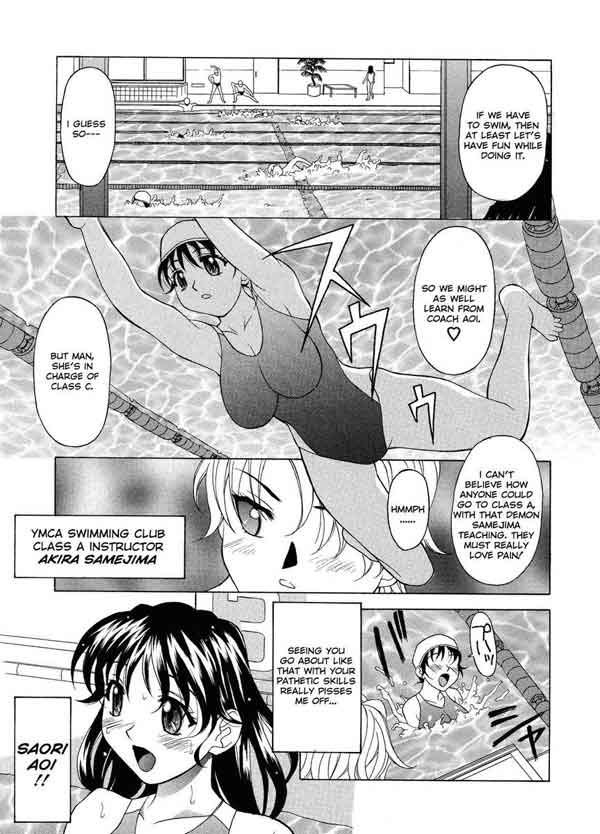 Swimming Coach in Tiny Bikini (H-Manga)