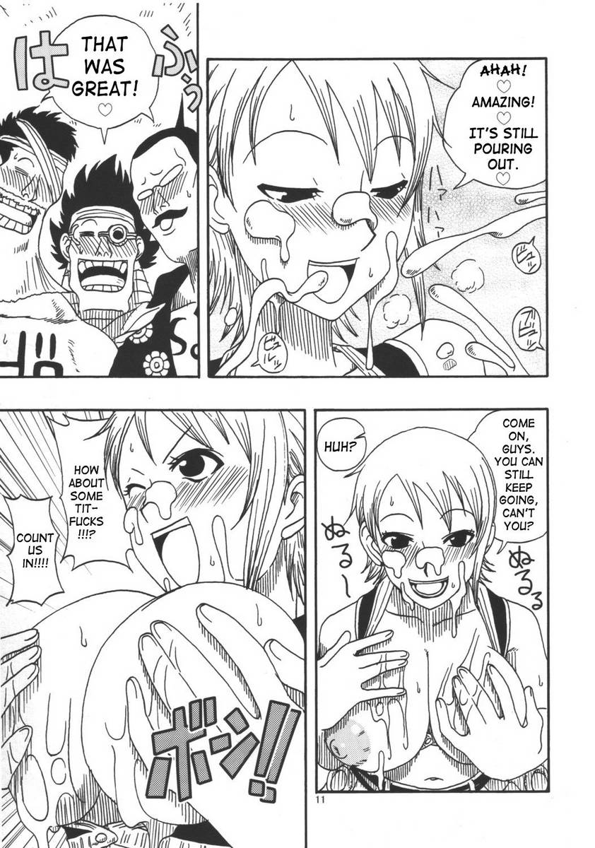 Nami Fucks Franky Family (One Piece Hentai)