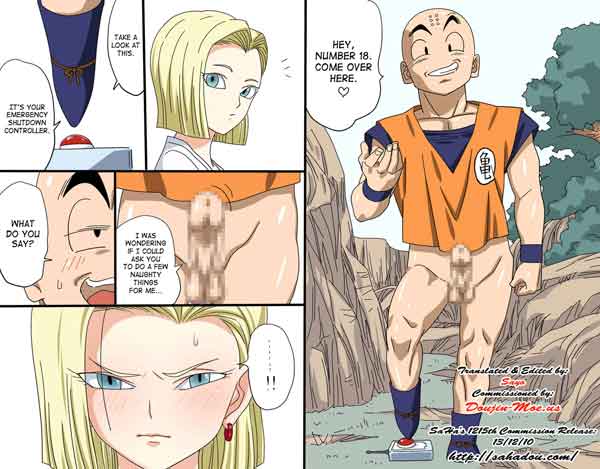 Android 18 x Krillin Sex Dragon Ball Hentai